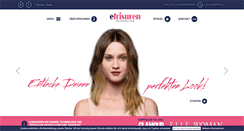 Desktop Screenshot of efrisuren.eu